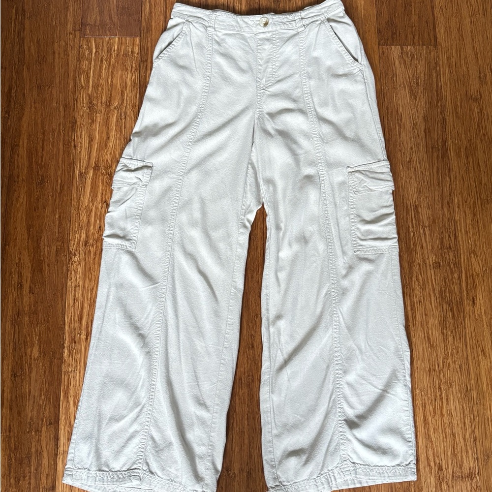 Rewash Cream Casual Pants